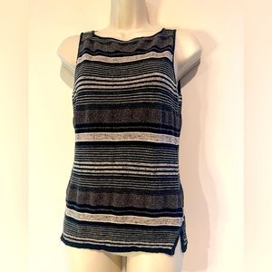 Vintage Y2K Ralph Lauren Striped Sleeveless Top